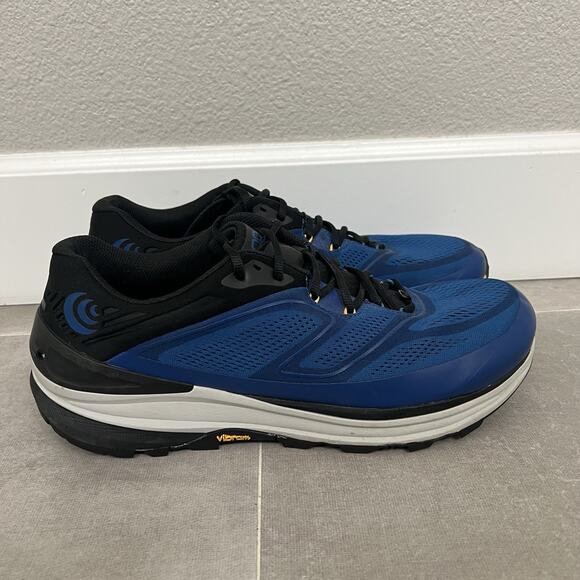Topo Athletic Ultraventure 2 Mens Size 12 Blue Running Sneaker Lace Up Shoes